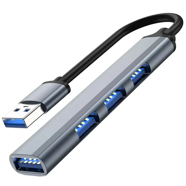 Ultra gyors 4-portos usb hub 3.0 és 2.0