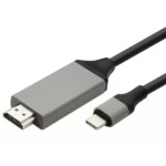USB C-HDMI adapter, 2 m, 4k mhl