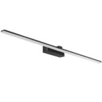 Fekete led fürdőszobai tükörlámpa 60 cm