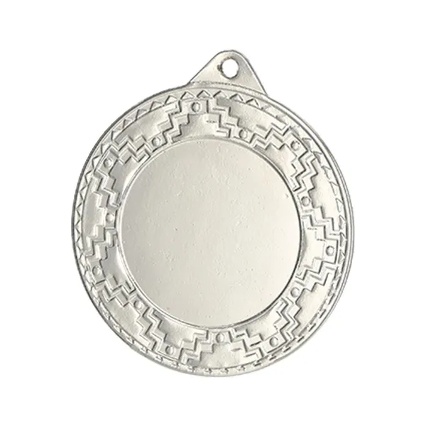 Általános ezüstérem betét helyével, 40mm, 1mm
