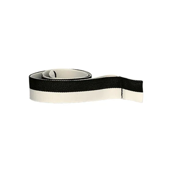 Szalag 20 mm - fehér-fekete, r-20mm