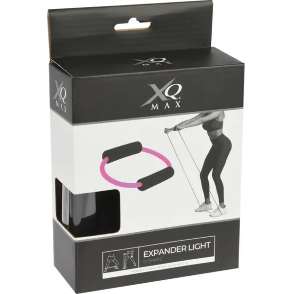 Xqmax rózsaszín light gumi expander csúszásmentes fogantyúval - Image 2