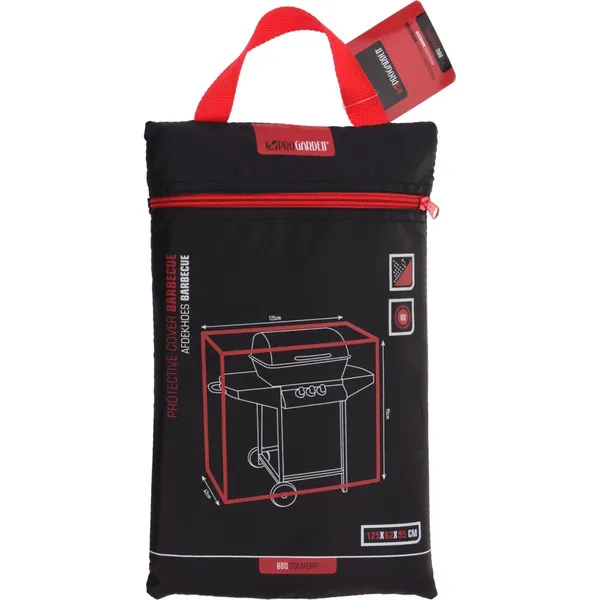 Progarden grill védőburkolat 125x62x95cm - vízálló, uv-álló, könnyen tisztítható
