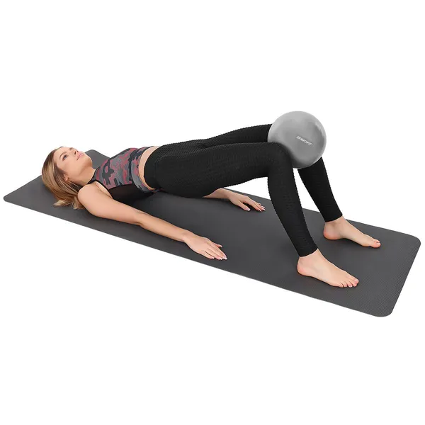 Pilates fitnesz labda 25cm szürke enero