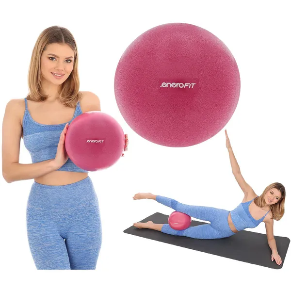 Pilates fitnesz labda 25cm - rózsaszín enero fit