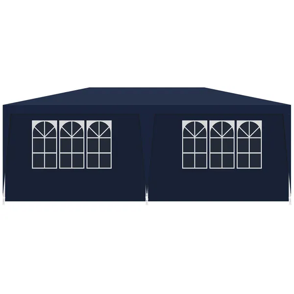 Saska garden kerti pavilon sátor 6x3m 6 oldalfallal