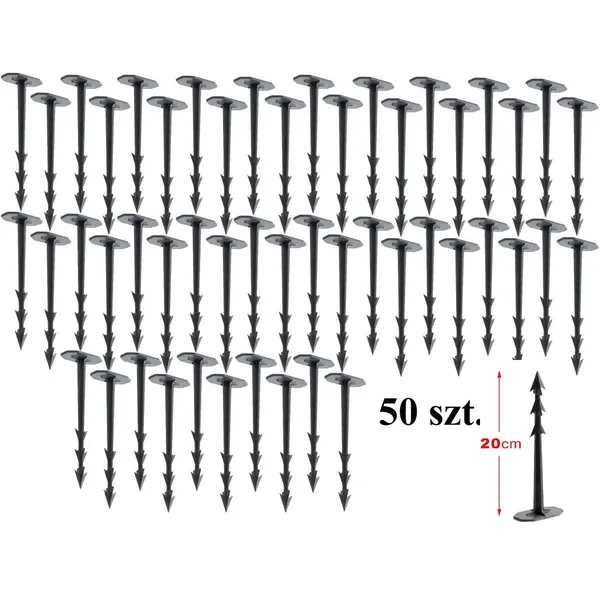 Agroszövet rögzítő szögek 20cm 50db