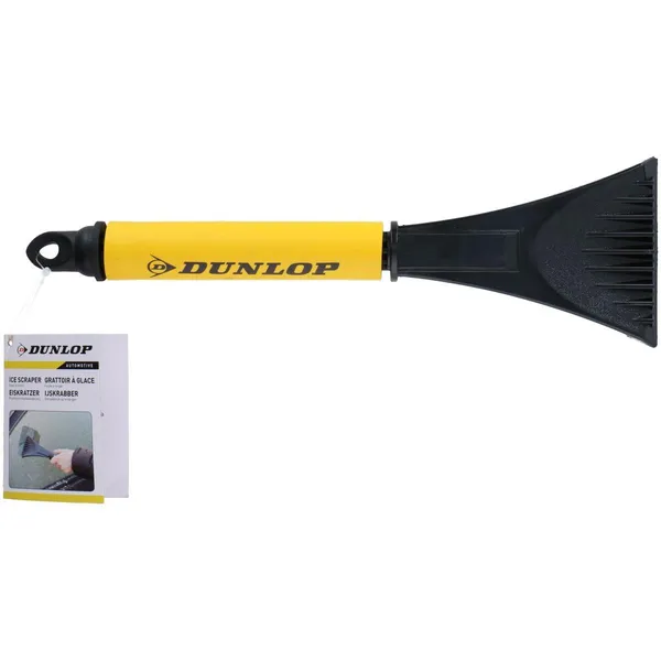 Dunlop 32 cm-es sárga jégkaparó habszivacs markolattal