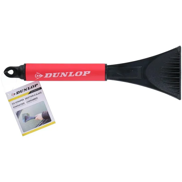 Dunlop 32 cm-es jégkaparó piros - ergonomikus, karcmentes