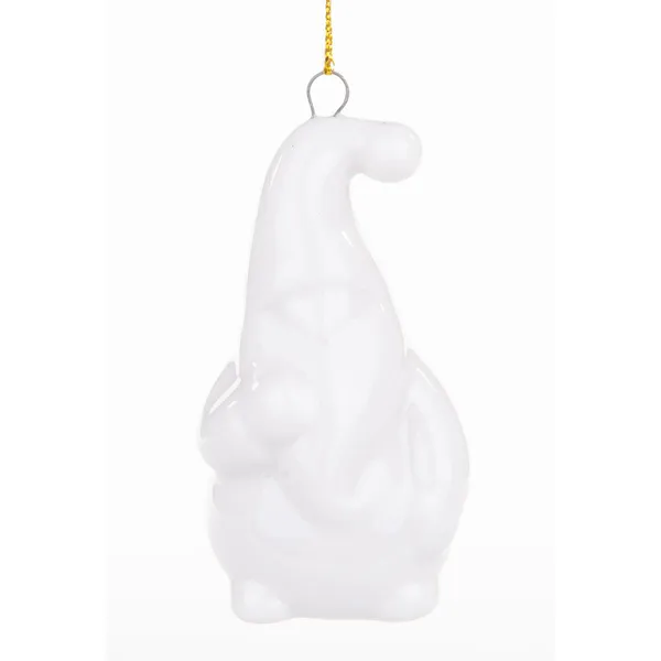 Karácsonyi mikulás porcelán dísz 8 cm - ünnepi dekoráció - Image 5