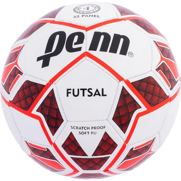 Professzionális futsal labda méret 4 fehér/piros