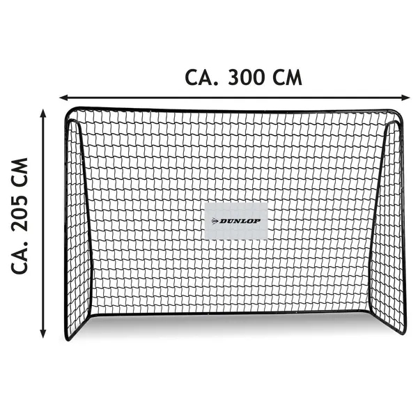 Dunlop focikapu hálóval 300x205x120cm