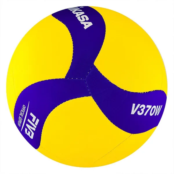 Mikasa v370w röplabda - kék-sárga, méret 5 - Image 3