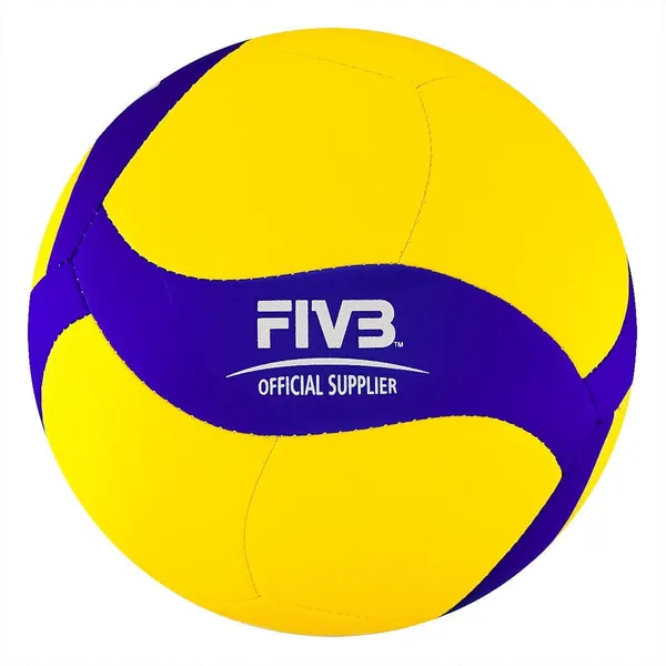 Mikasa v370w röplabda - kék-sárga, méret 5 - Image 4