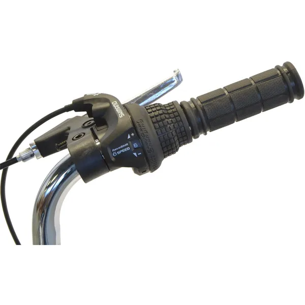 Háromkerekű rehabilitációs kerékpár 24 shimano 6 sebességes fekete - Image 4