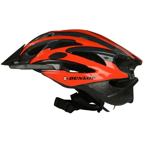 Dunlop mtb piros állítható kerékpáros sisak 53-55 cm