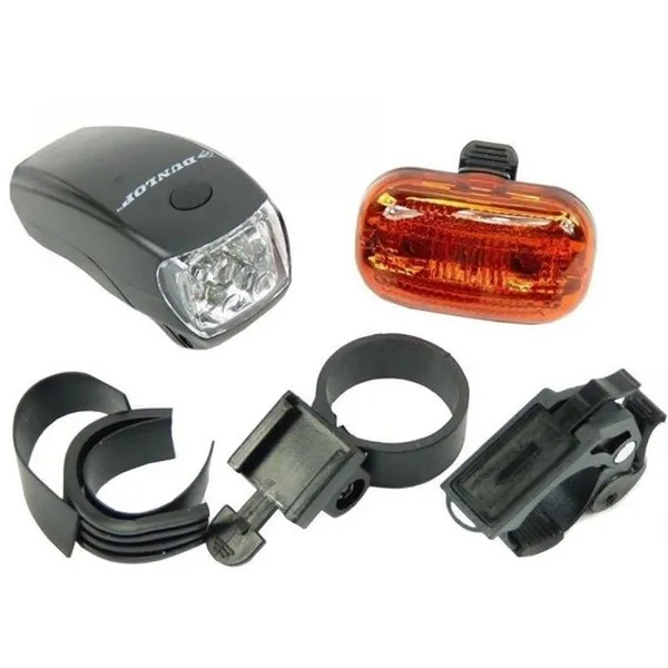Dunlop led kerékpárlámpa készlet első és hátsó lámpával - Image 3