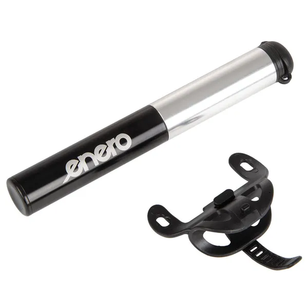 Enero mini alumínium kerékpárpumpa 19.5 cm, teleszkópos, 100 psi - Image 2