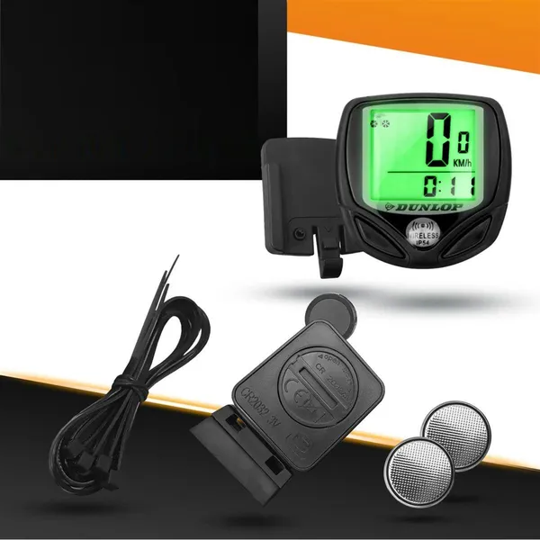 Dunlop 14 funkciós vezeték nélküli kerékpár számláló szazas.hu