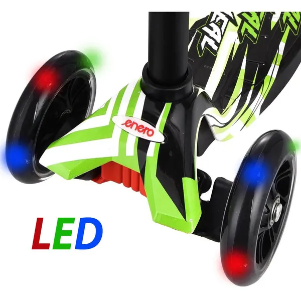 Enero maxi oneal 3 kerekű egyensúlyozó roller led fényekkel