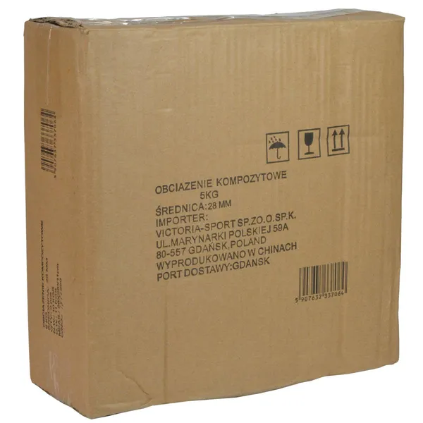 Enero fit 5 kg beton súly fi26,5 - otthoni edzőteremhez - Image 3