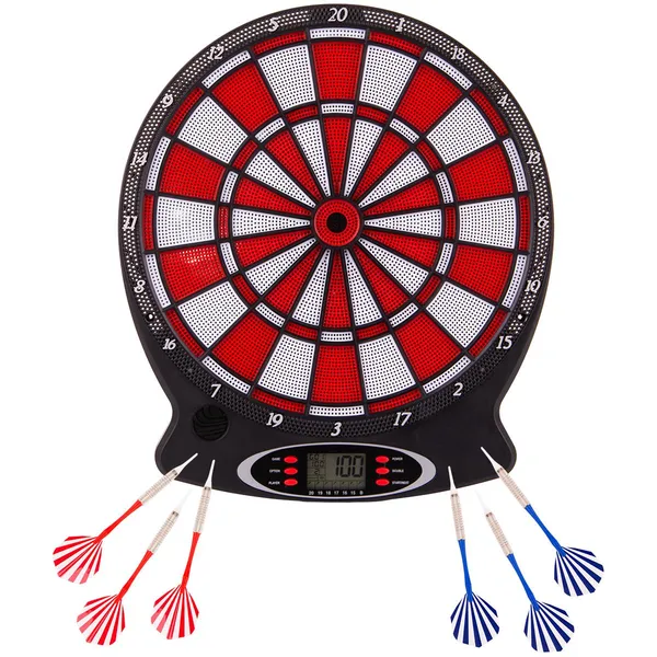 Enero elektronikus darts tábla 43cm piros lcd kijelzővel