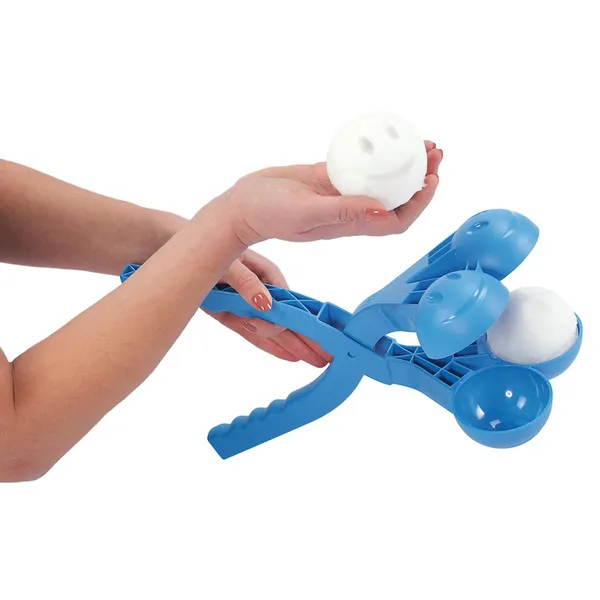 Prosperplast hógolyókészítő eszköz - piros, mosolygós mintával - Image 2
