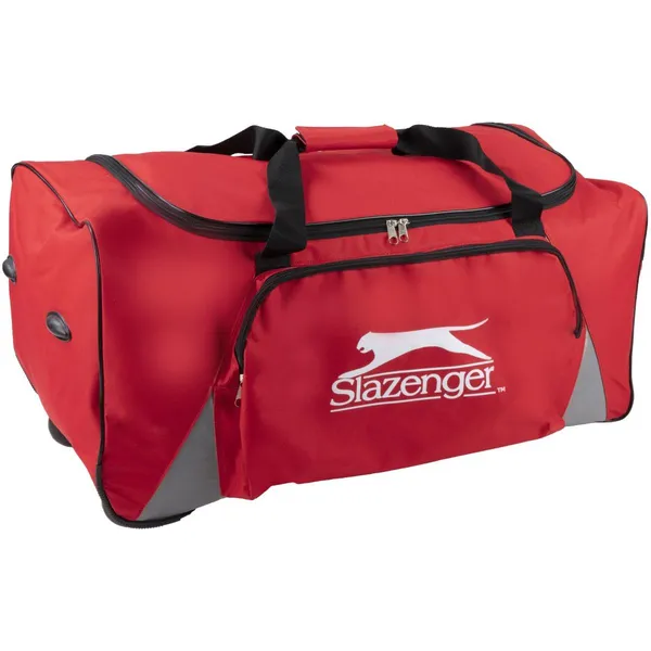 Slazenger piros görgős sporttáska 60l