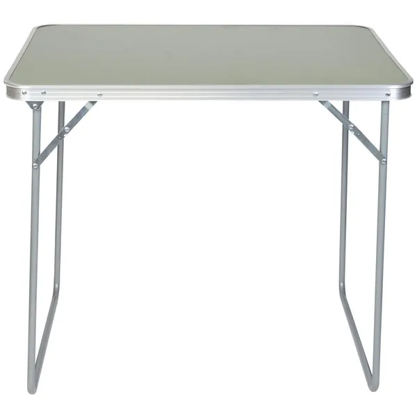 Összecsukható kempingasztal 80x60x70cm zöld - Image 5