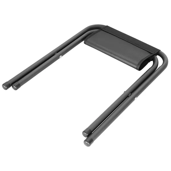 Kemping összecsukható asztal 120x60x70/62/55cm és 4 szék fa - Image 3