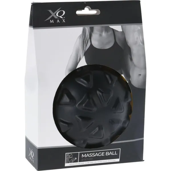 Xqmax 11,7 cm nagy masszázslabda - fekete
