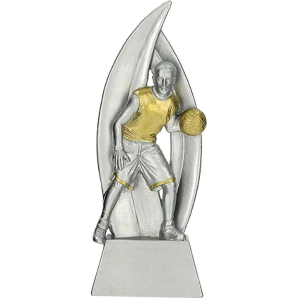 Öntött kosárlabda figura - 18 cm