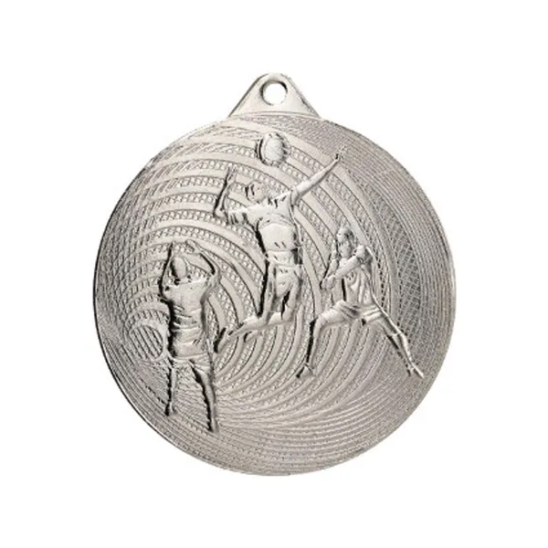 Rozsdamentes acél sportérem - ezüst, 7 cm átmérő, 2,5 mm vastag - Image 2