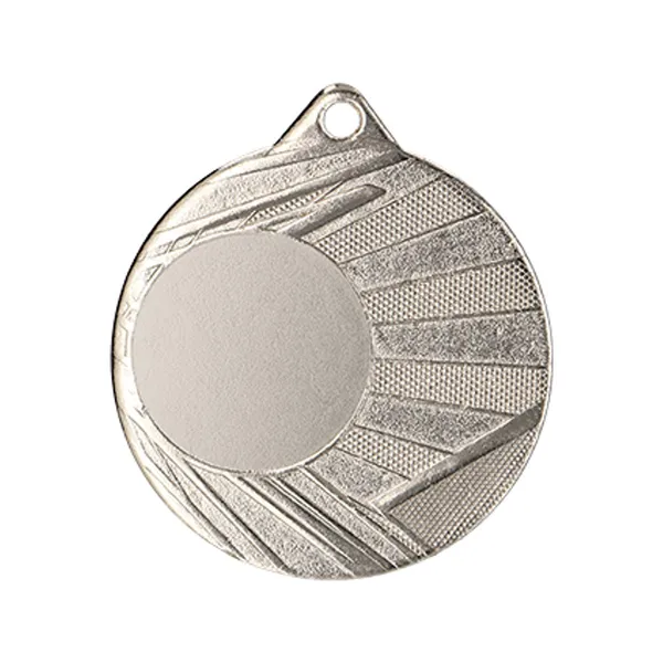 Ezüst acél érem 5 cm átmérővel - Image 3