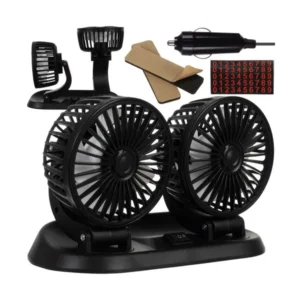 Xtrobb dupla autóventilátor 24v 360° forgás