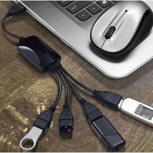 Ak22 4-portos usb 2.0 hub elosztó