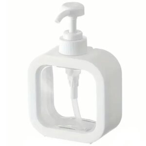 500ml átlátszó szappanadagoló pumpával