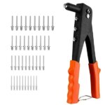 Masszív kézi szegecshúzó 4 fejjel