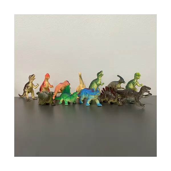 Őskori dinoszaurusz figurák készlete - 12 db - Image 3