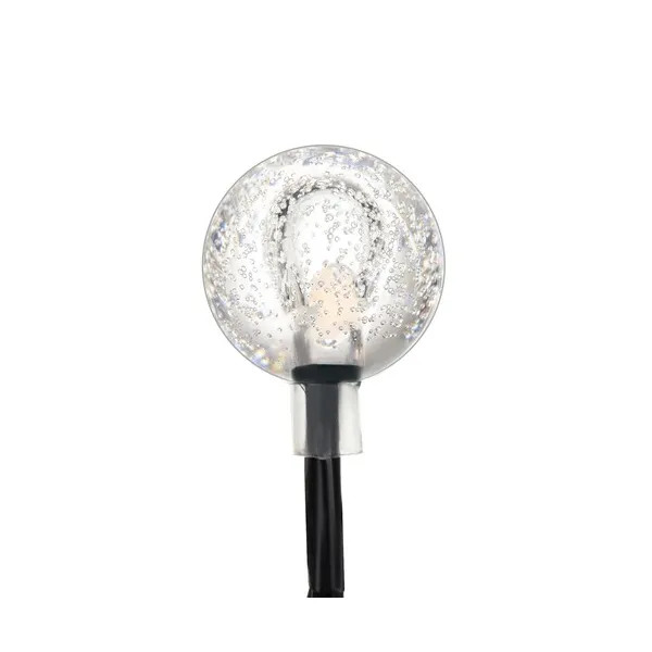 Napelemes led gömb girland 12m ip65