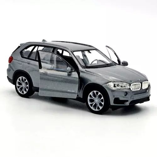 Welly BMW X5 modellautó, 1:24 méretarány, szürke