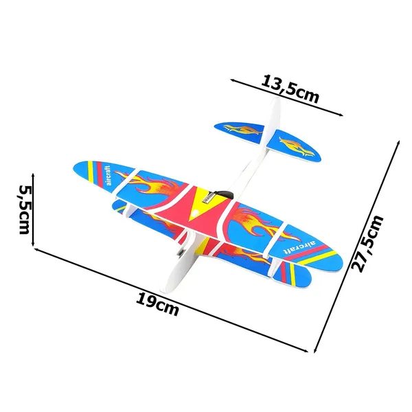 Polisztirol hab usb motoros vitorlázó repülőgép