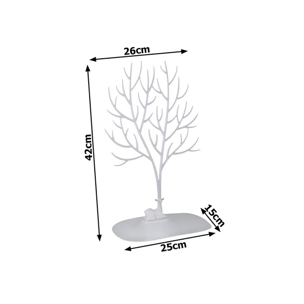Ékszertartó szarvasfa kijelző karkötők fülbevalók rendezője