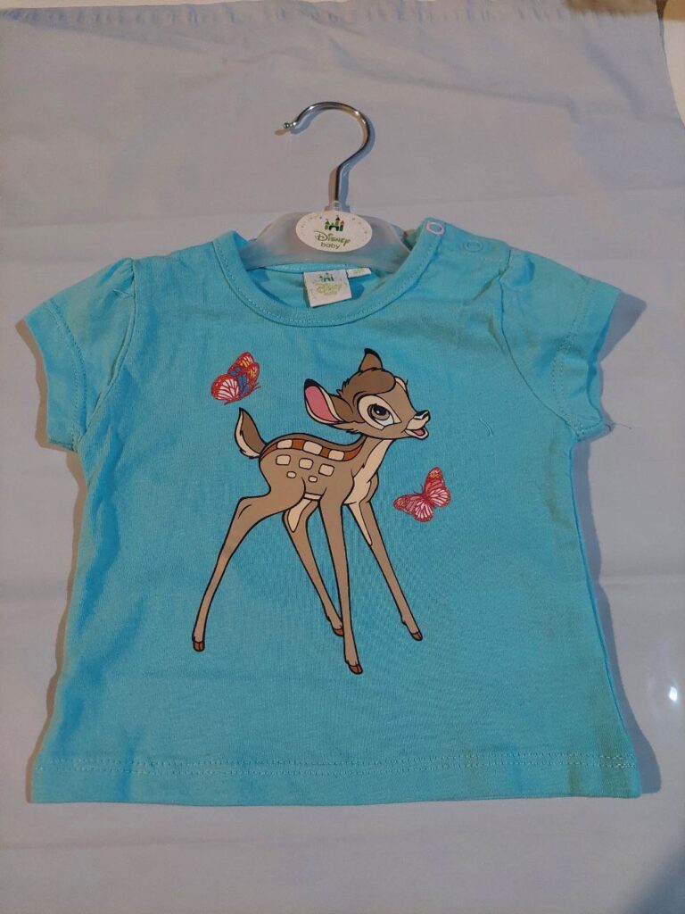 Disney Baby felső kék 86-os méret (Bambi)