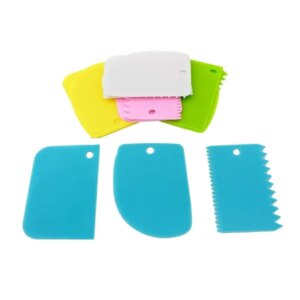 Tortadíszítő spatula készlet 3 db