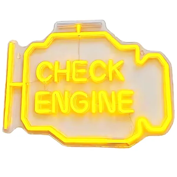 Motor led lámpa check engine felirattal