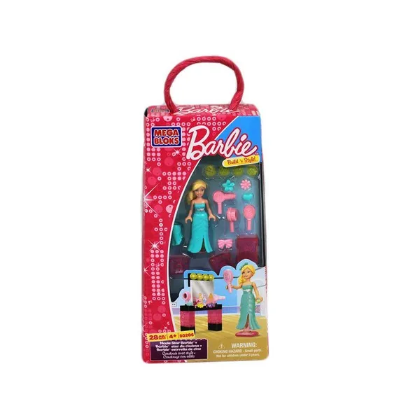 Mega bloks barbie játék készlet 80202-80207