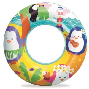 Bestway gyerek úszógumi 51cm színes pvc 3-6 év