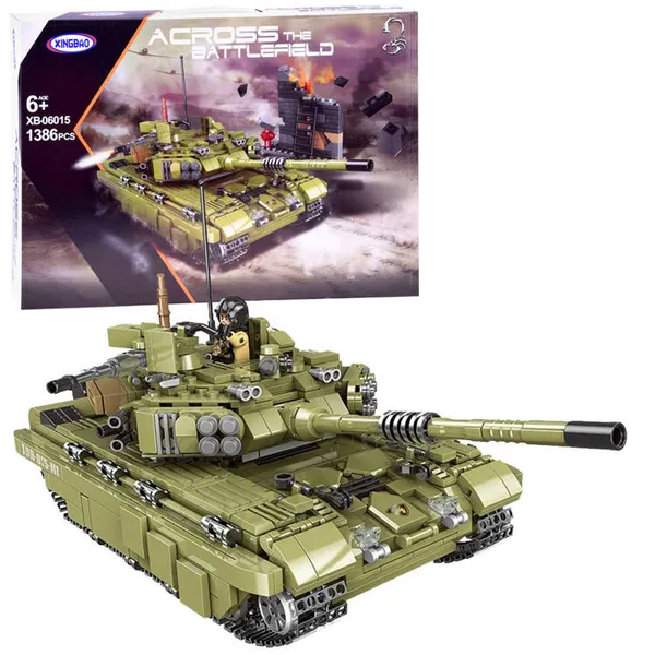 Skorpió tigris tank építőkészlet 1386 db-os