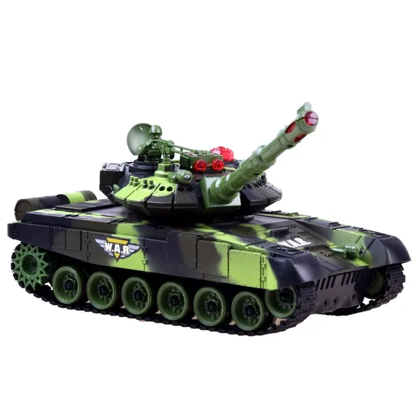 Rc erdei álcázású harci tank